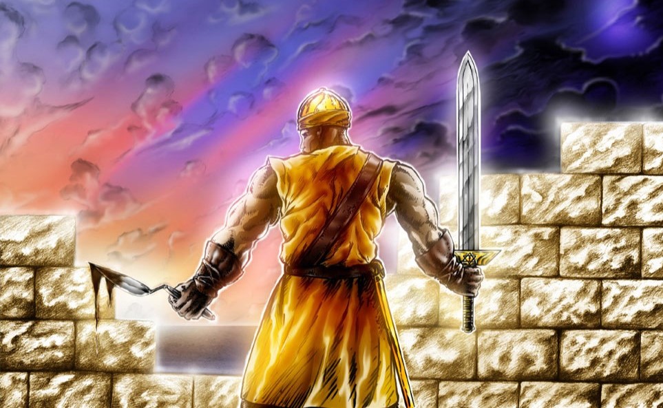 Hammer in One Hand and a Sword in the&nbsp;Other