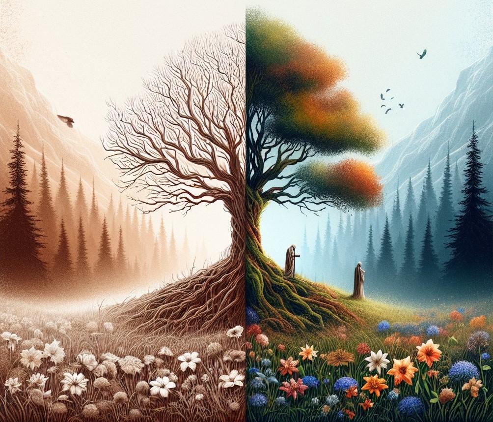 Grass Withers and Flowers&nbsp;Fall